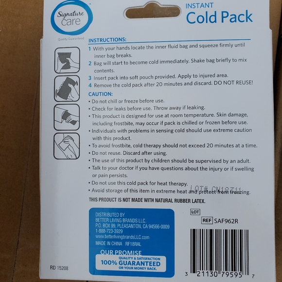 Pain relief Cold Packs 8PK - Picture 5 of 5